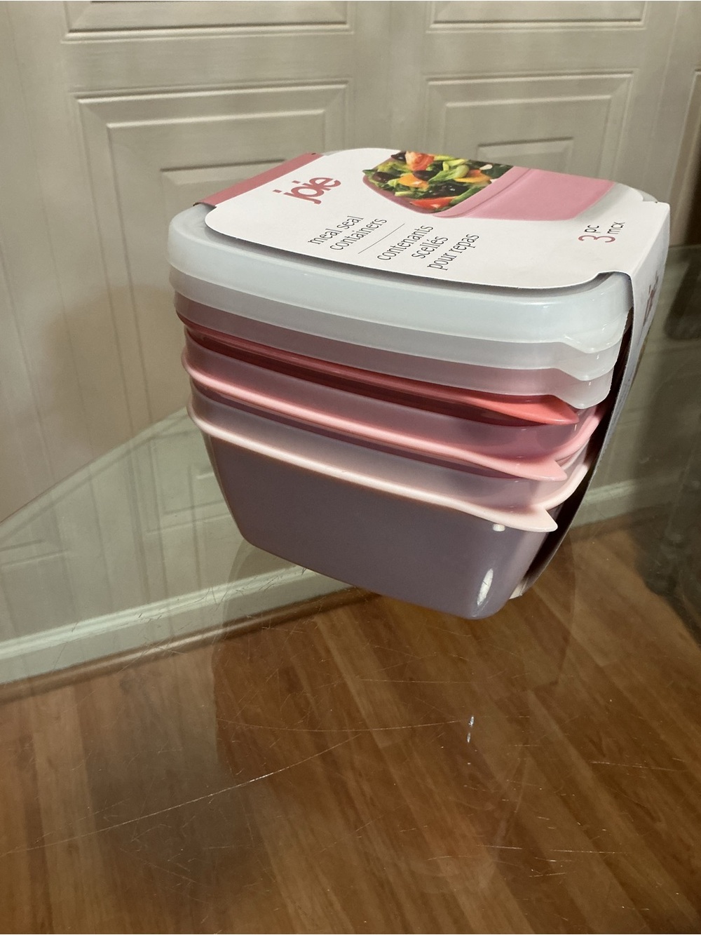 Joie Meal Container, Set of 3 (pink - Picture 2 of 6
